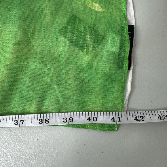 Lauren Ralph Lauren Watercolor Scarf Floral Square Viscose Colorful - Picture 7 of 7